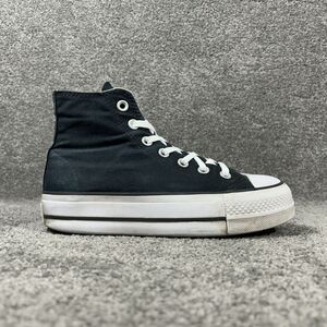 Converse Chuck Taylor All Star Lift 560845F Women's Sz 6 Black Skate Shoes Used